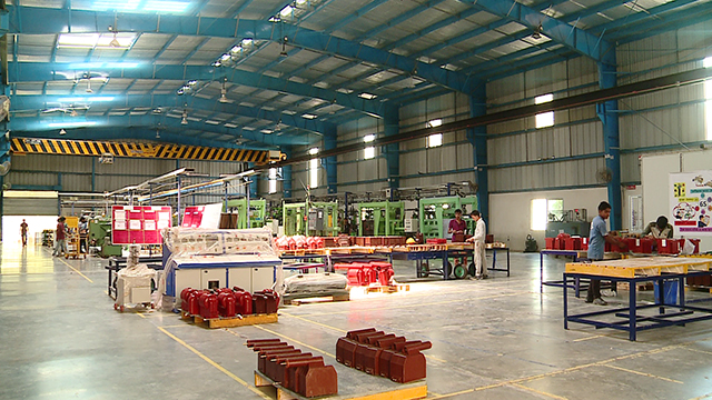 shop floor production at Narayan powertech